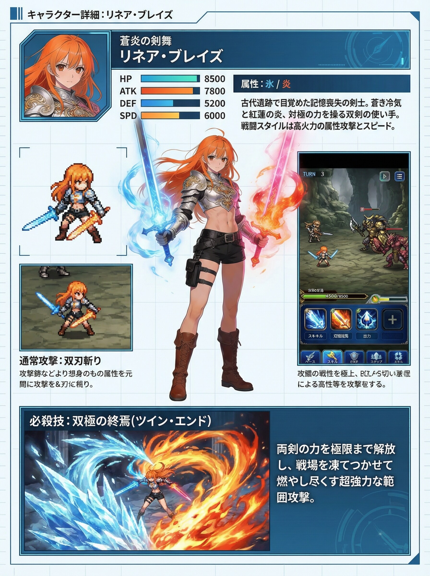 冒険者リネア・ブレイズ