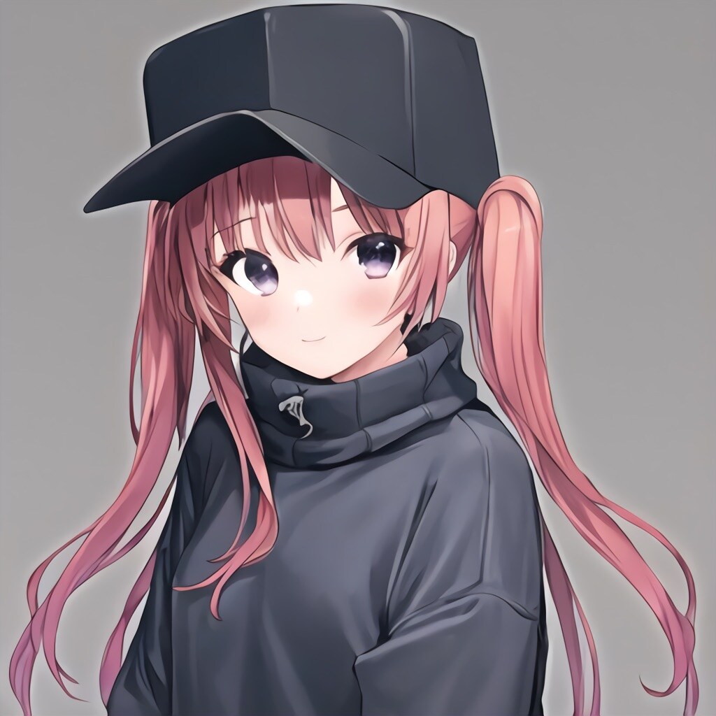 帽子の女の子