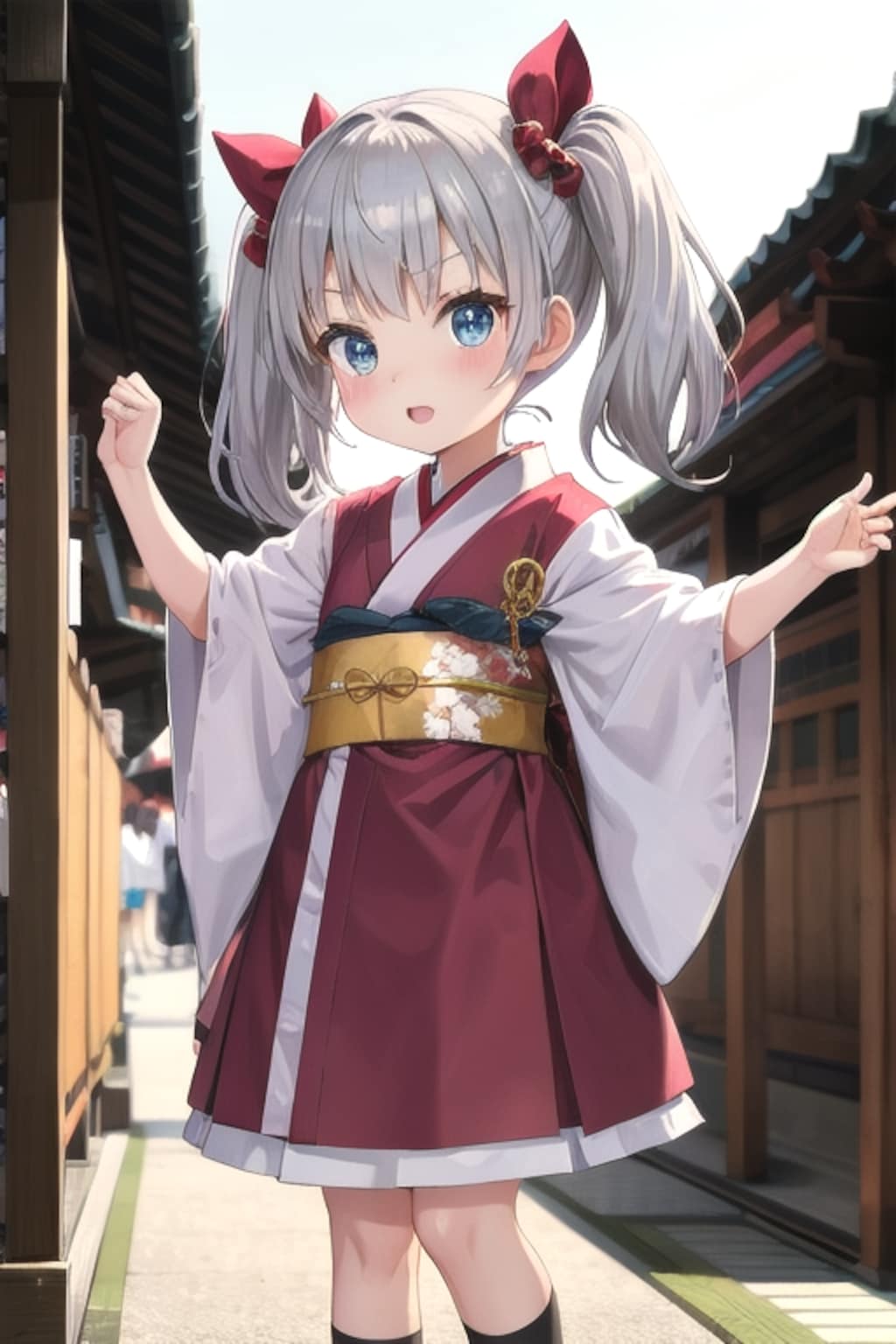 おまつりムード？