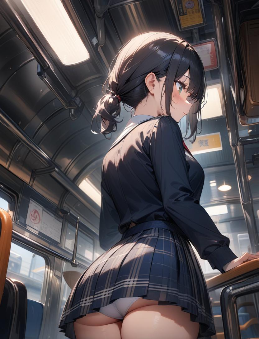 パンチラ娘