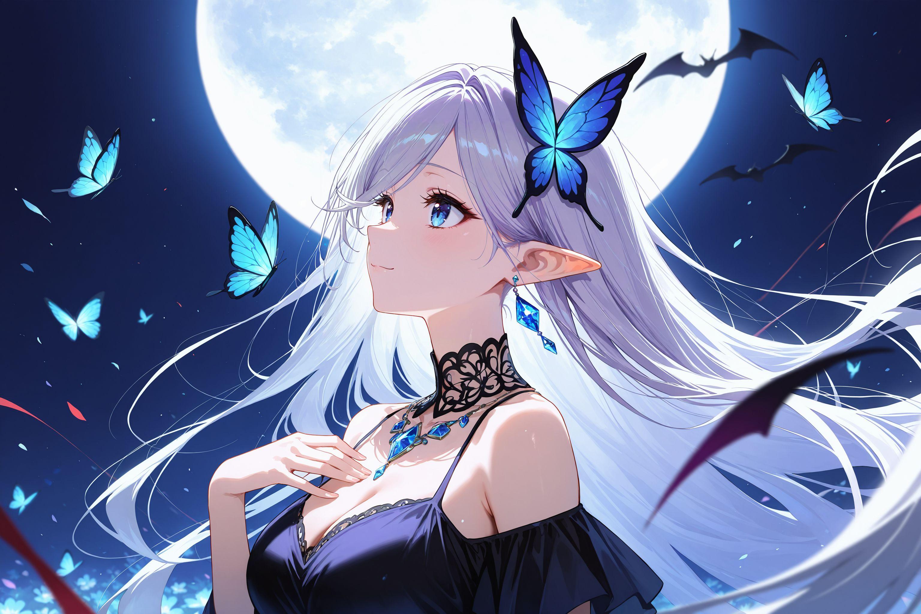 ヴァンパイアのリリスさん（イヤリング） | の人気AIイラスト・グラビア