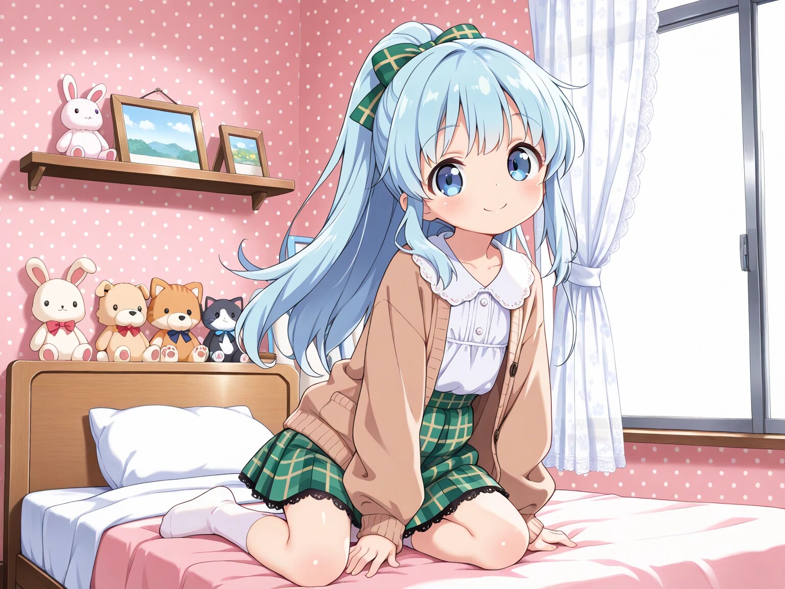 あおいちゃんとベッドルーム | の人気AIイラスト・グラビア