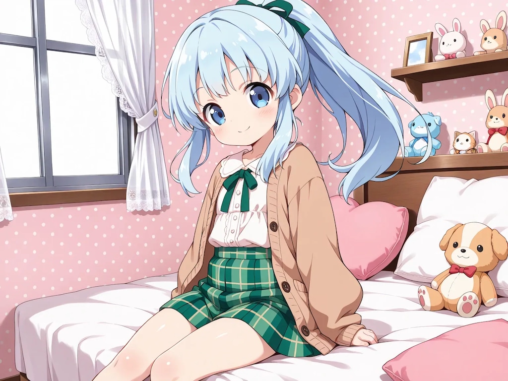 あおいちゃんとベッドルーム