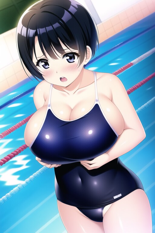 プールでの悩み
