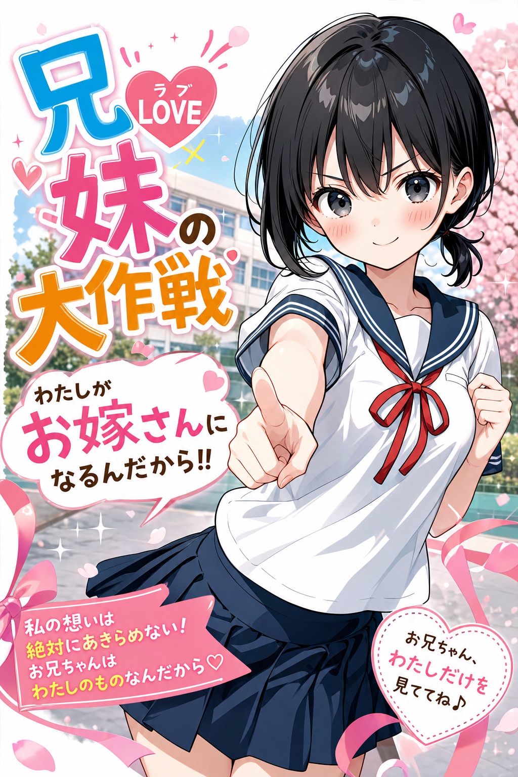 ラノベだとこのぐらいライトになるのね・・・あの兄妹ｗ | の人気AIイラスト・グラビア