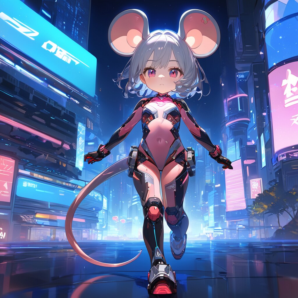 ミライノネズミ | の人気AIイラスト・グラビア