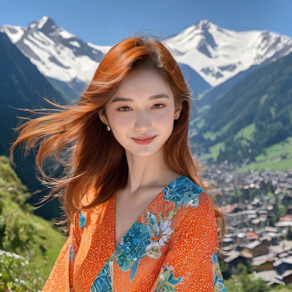 スイスのベトナム美女