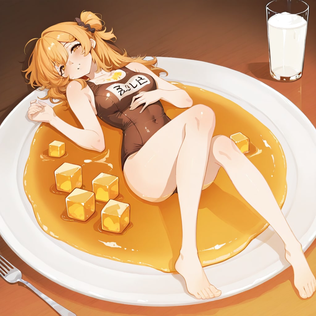 apricotでパンケーキ風女の子260709