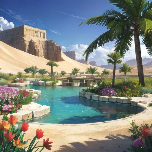 オアシス | の人気AIイラスト・グラビア