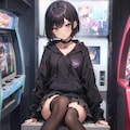 ゲーセン少女(ショートボブ) 4枚目