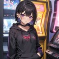 ゲーセン少女(ショートボブ) 2枚目