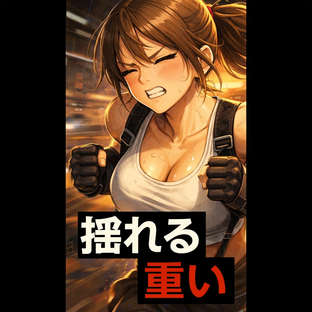 揺れる～重い～♪