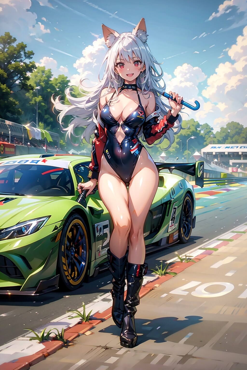 レースクイーン大会企画作品です