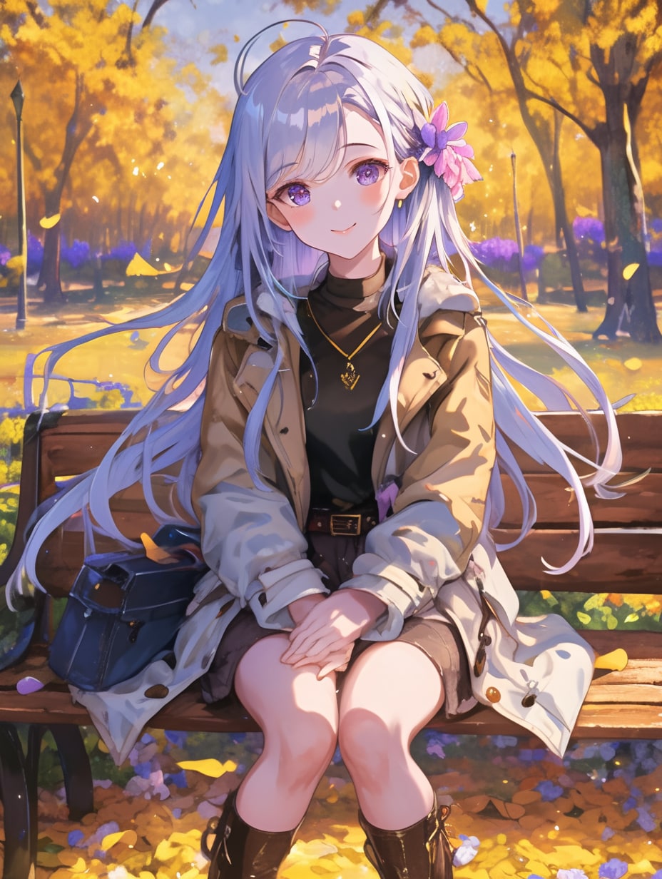 公園の女の子 Girl in the Park