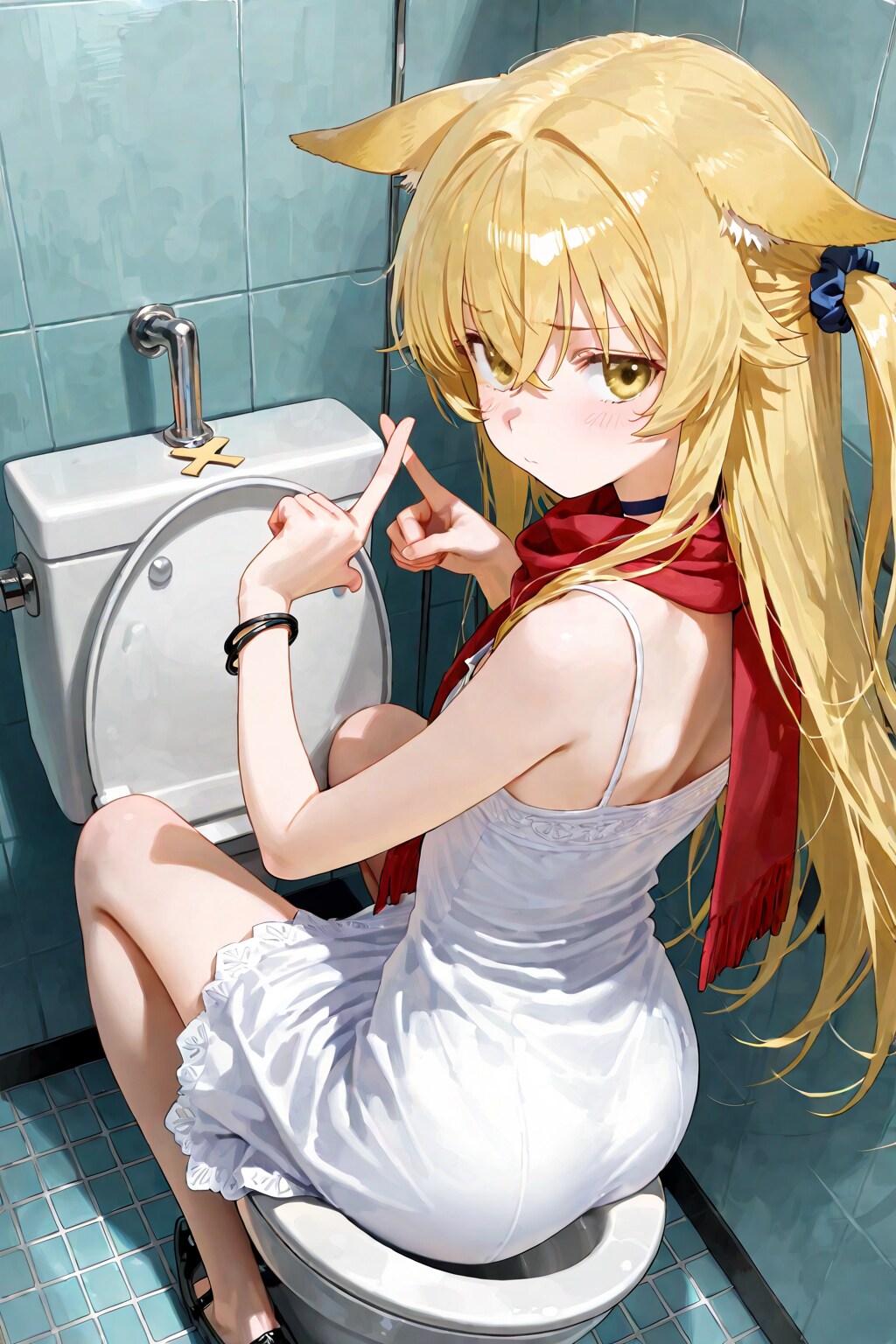 トイレの正しい使い方を教えてくれるミラさん