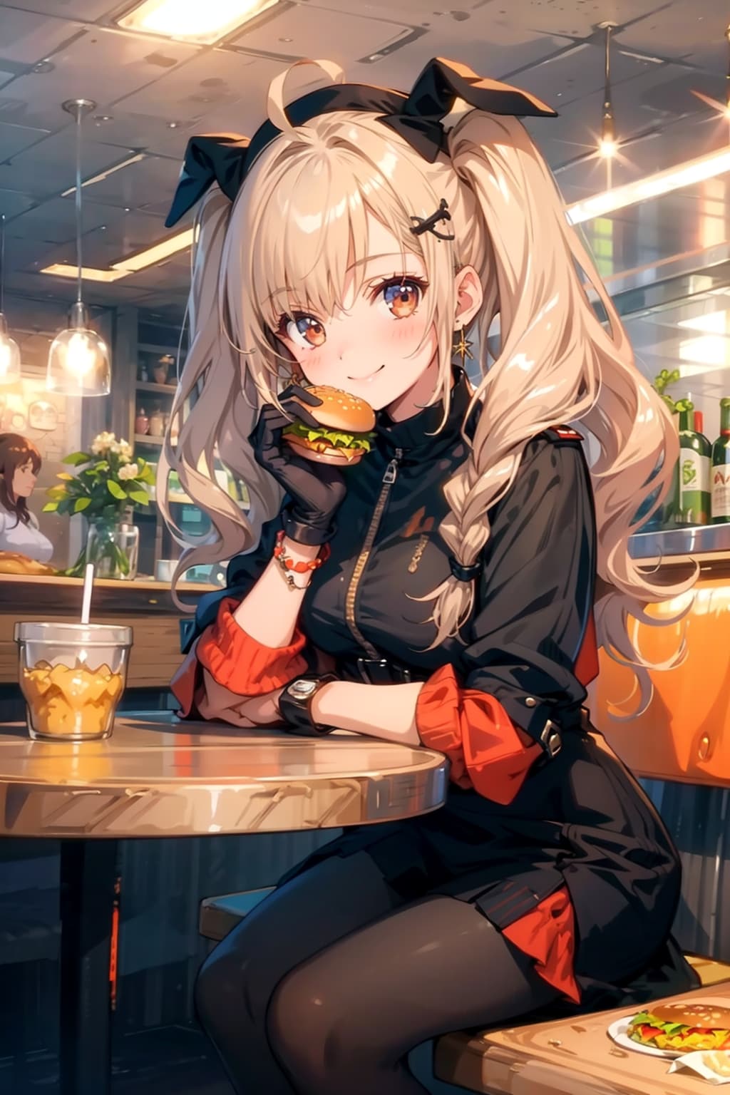 あなたも一緒に食べる？ | の人気AIイラスト・グラビア