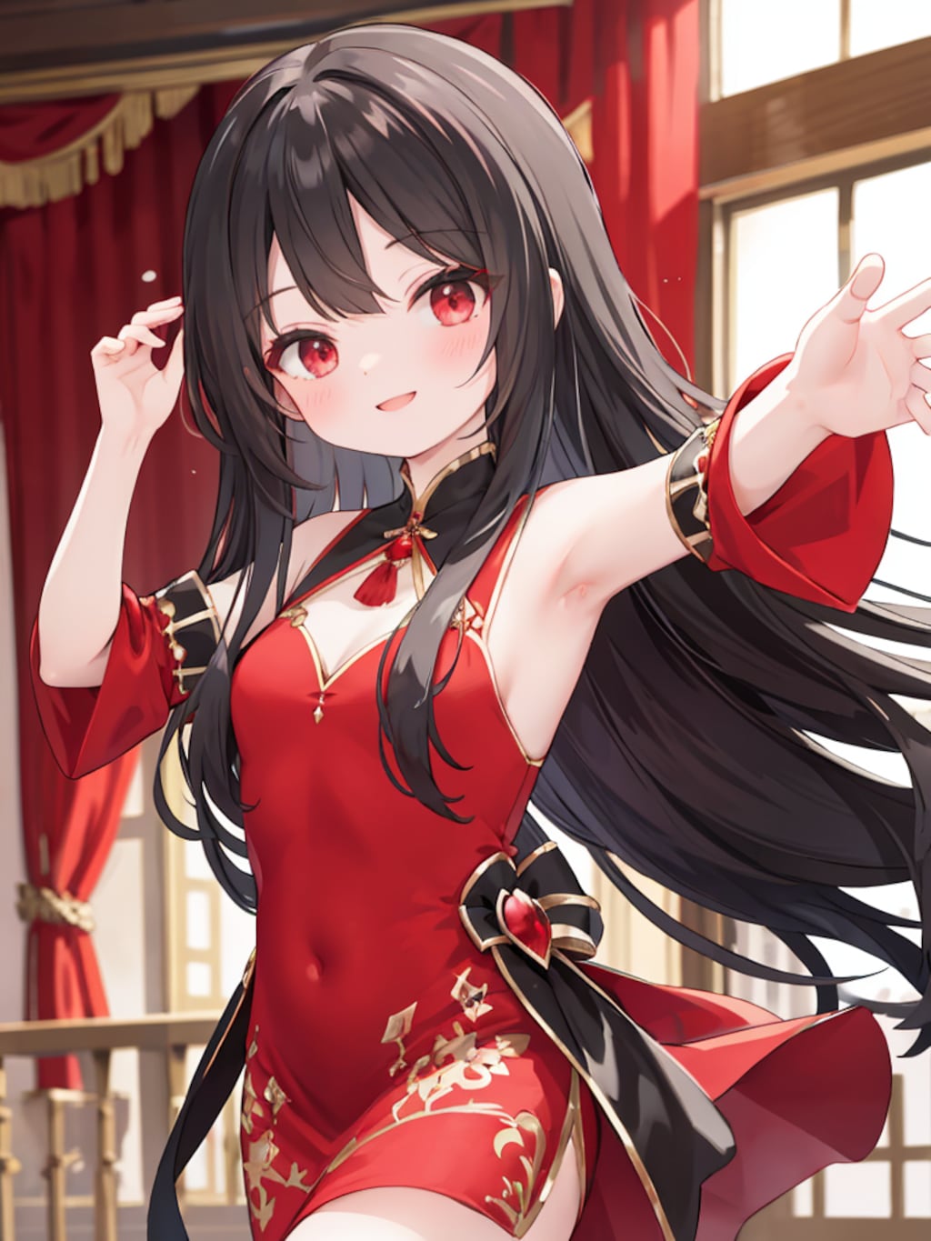 dancing girl