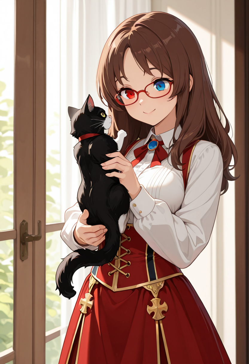 午後のまどろみと黒猫