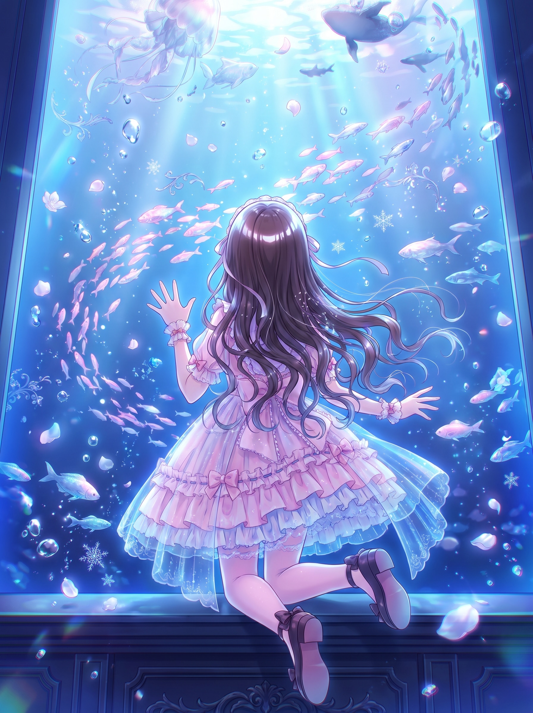 蒼海璃光の憧憬 | の人気AIイラスト・グラビア