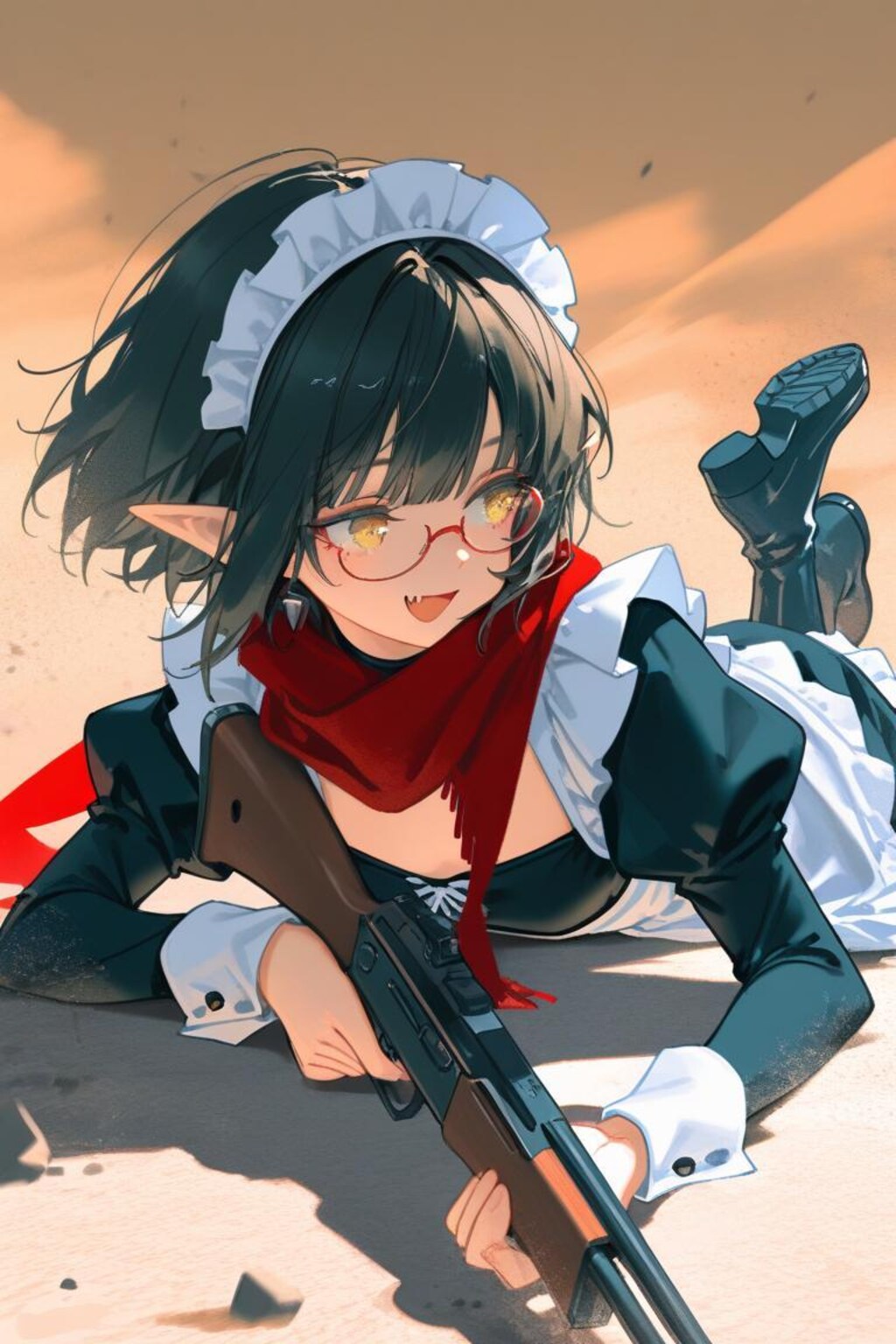 ライフル装備