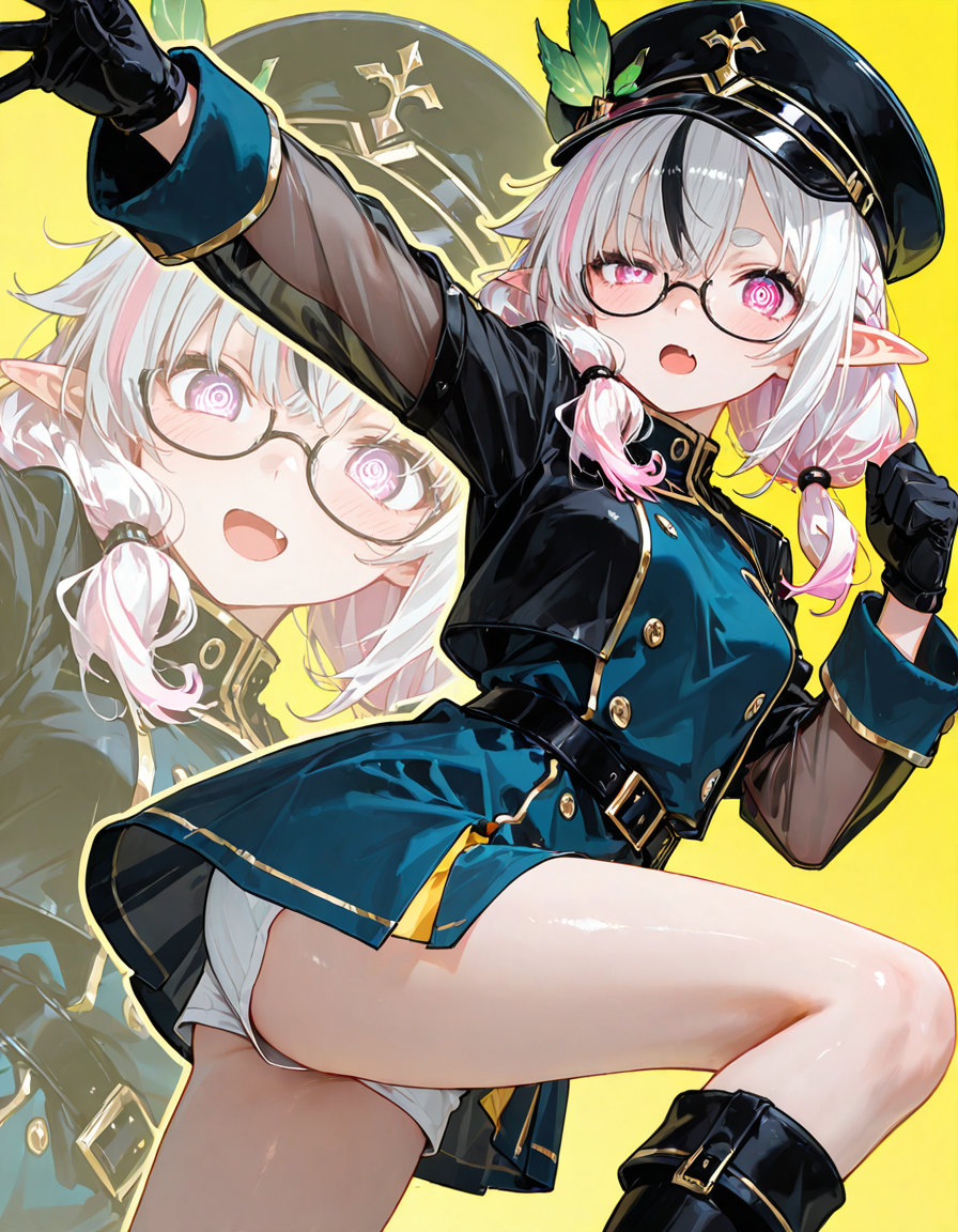 動きを付けたいえるふちゃん