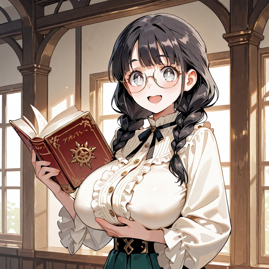 おさげちゃん