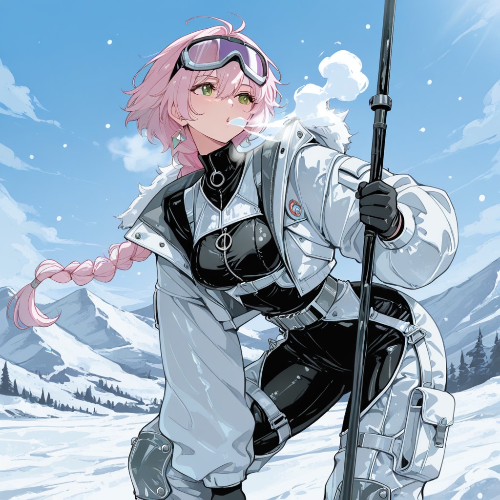 吹雪の向こうへ