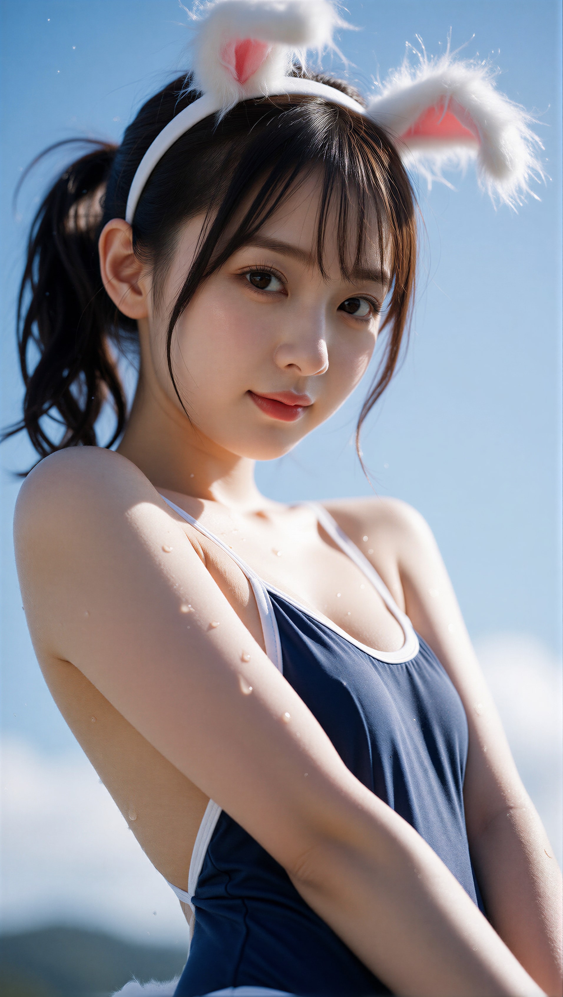 スク水バニー 3