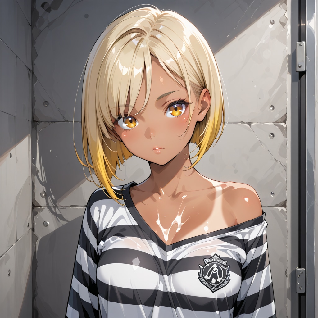 金髪ギャルのサマーバ刑ション