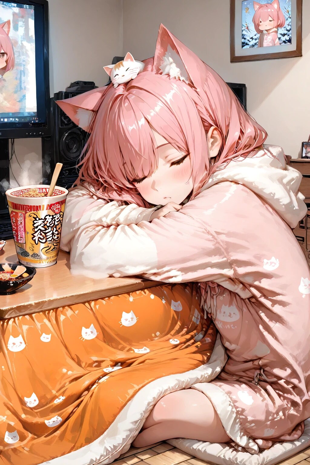 寝ちゃった。 | の人気AIイラスト・グラビア