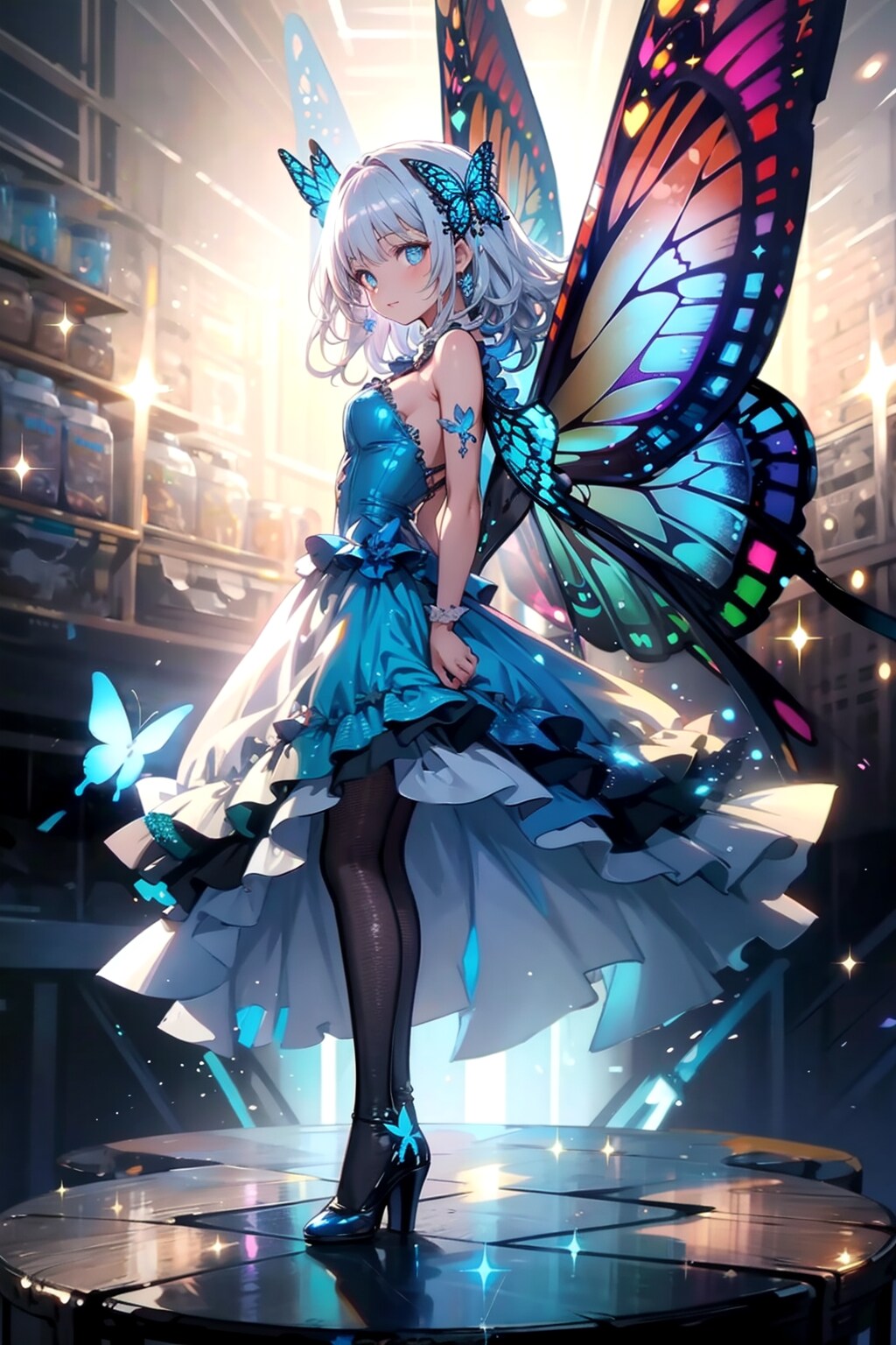 げ、月光蝶である！⋯って言えって言われたのぉ(>_<)ﾓｰ