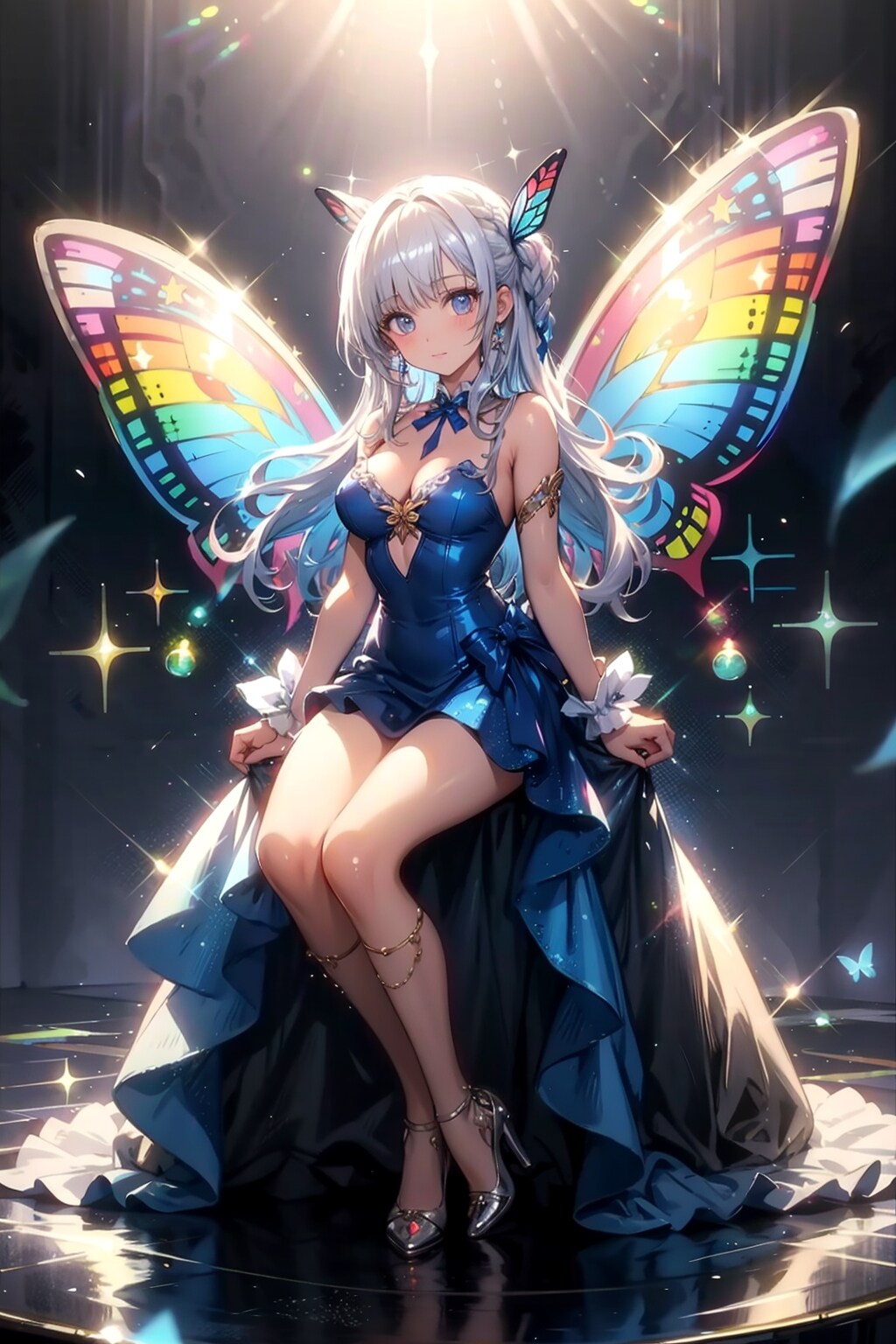 げ、月光蝶である！⋯って言えって言われたのぉ(>_<)ﾓｰ