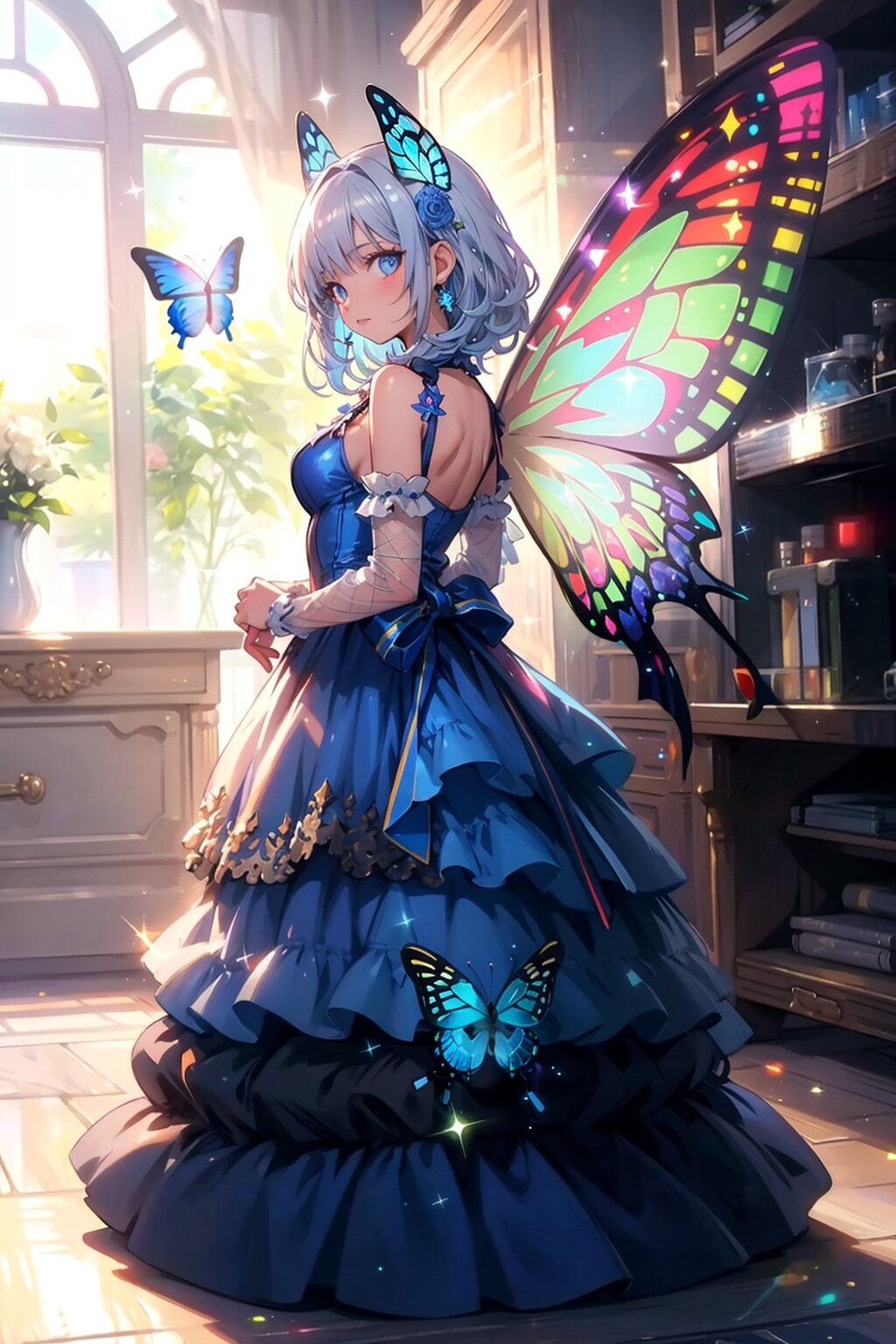 げ、月光蝶である！⋯って言えって言われたのぉ(>_<)ﾓｰ