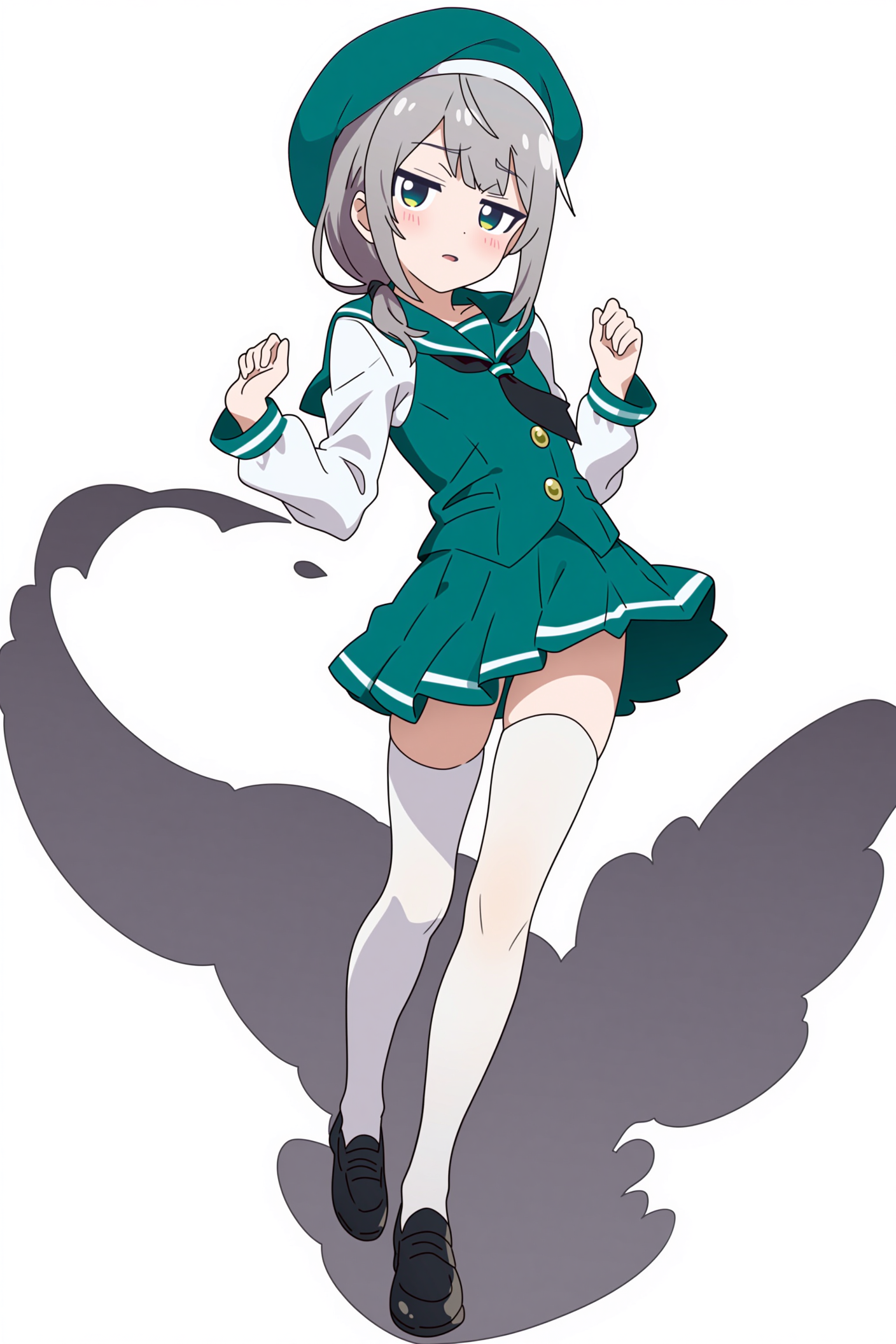 ジト目のベレー帽さん