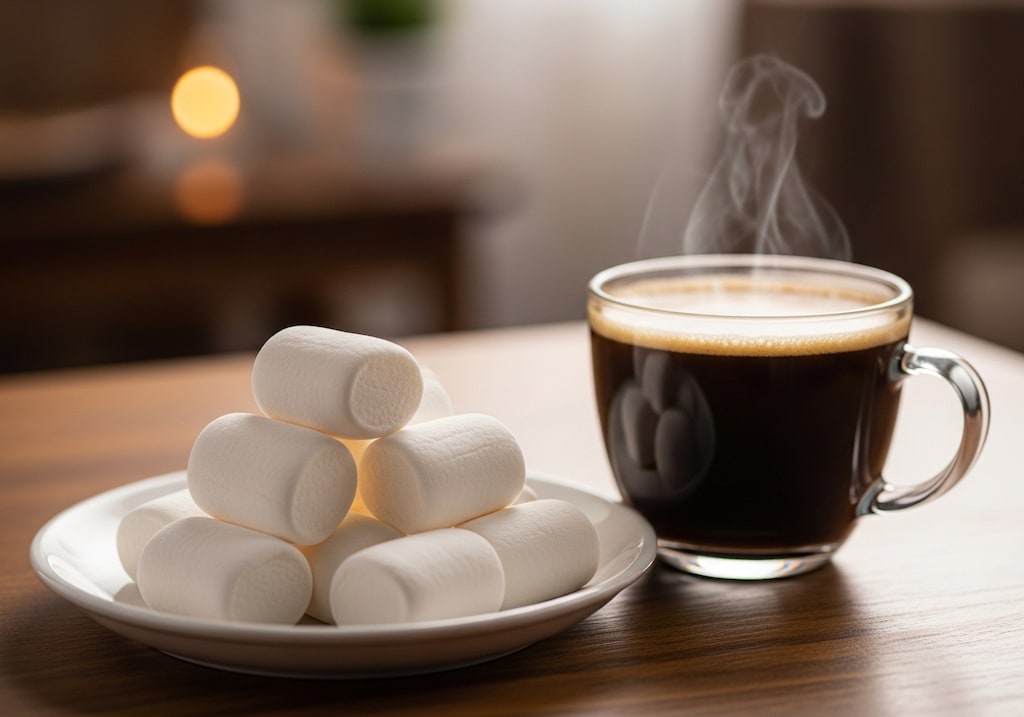 デザートのマシュマロ