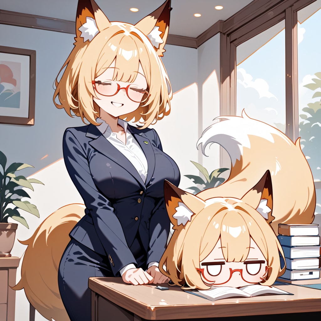 おツネ秘書