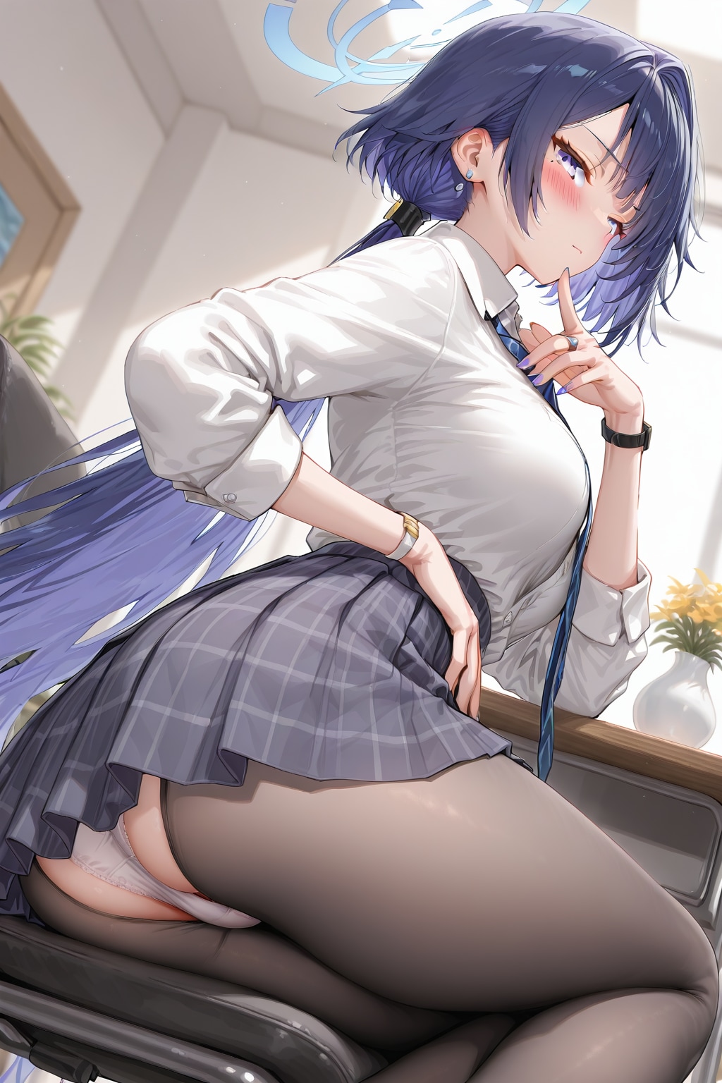 尻パンチラ
