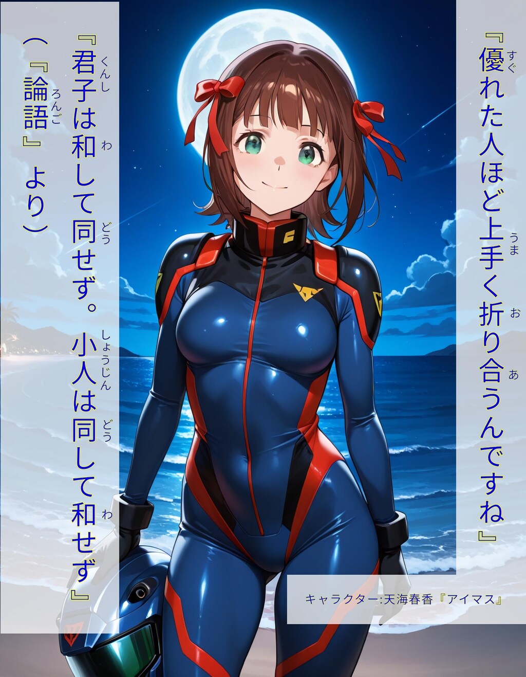 『アイマス×AIイラスト×古典哲学』(再編版)