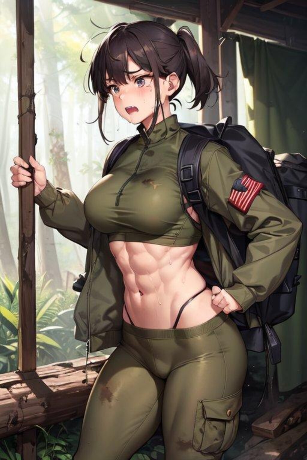 軍の訓練②