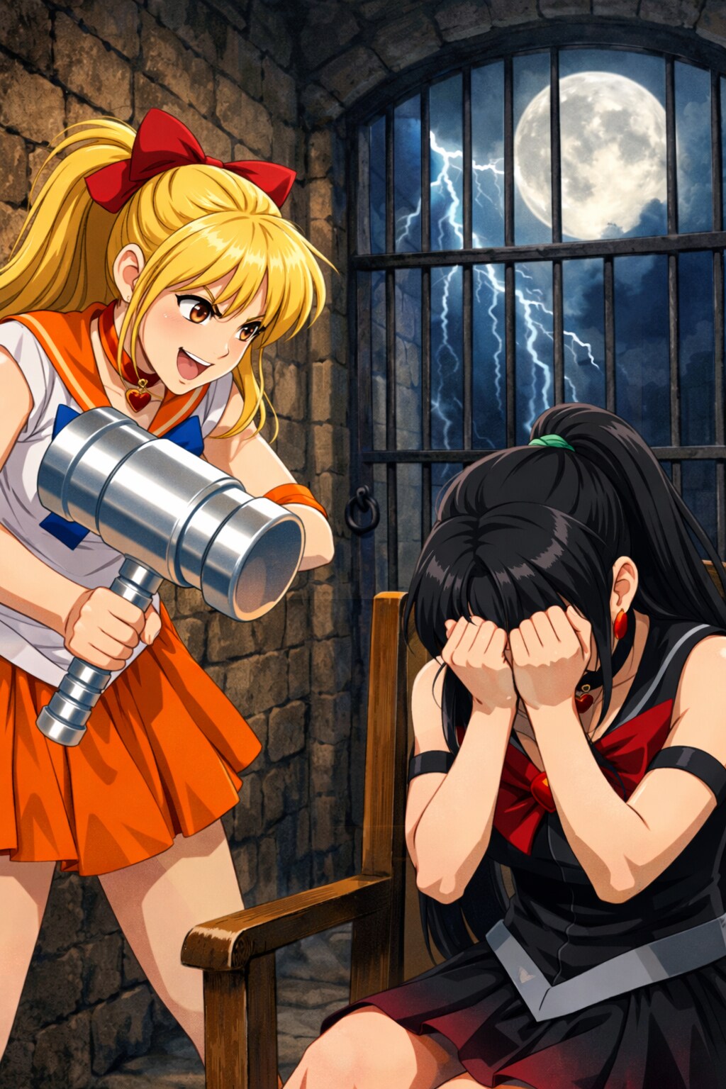 美奈子　愛の説教部屋(美少女戦士セーラーアイス2期第九話2)