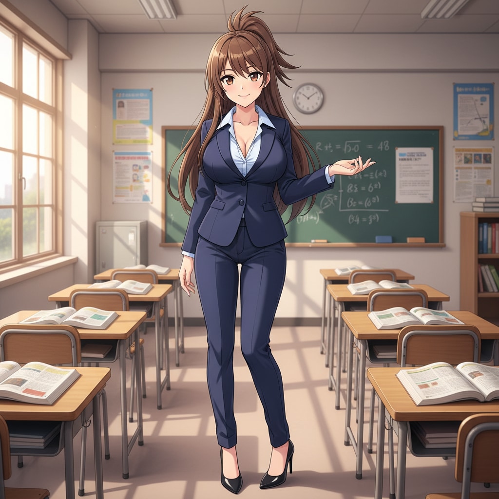 Geminiで女教師を試しに生成