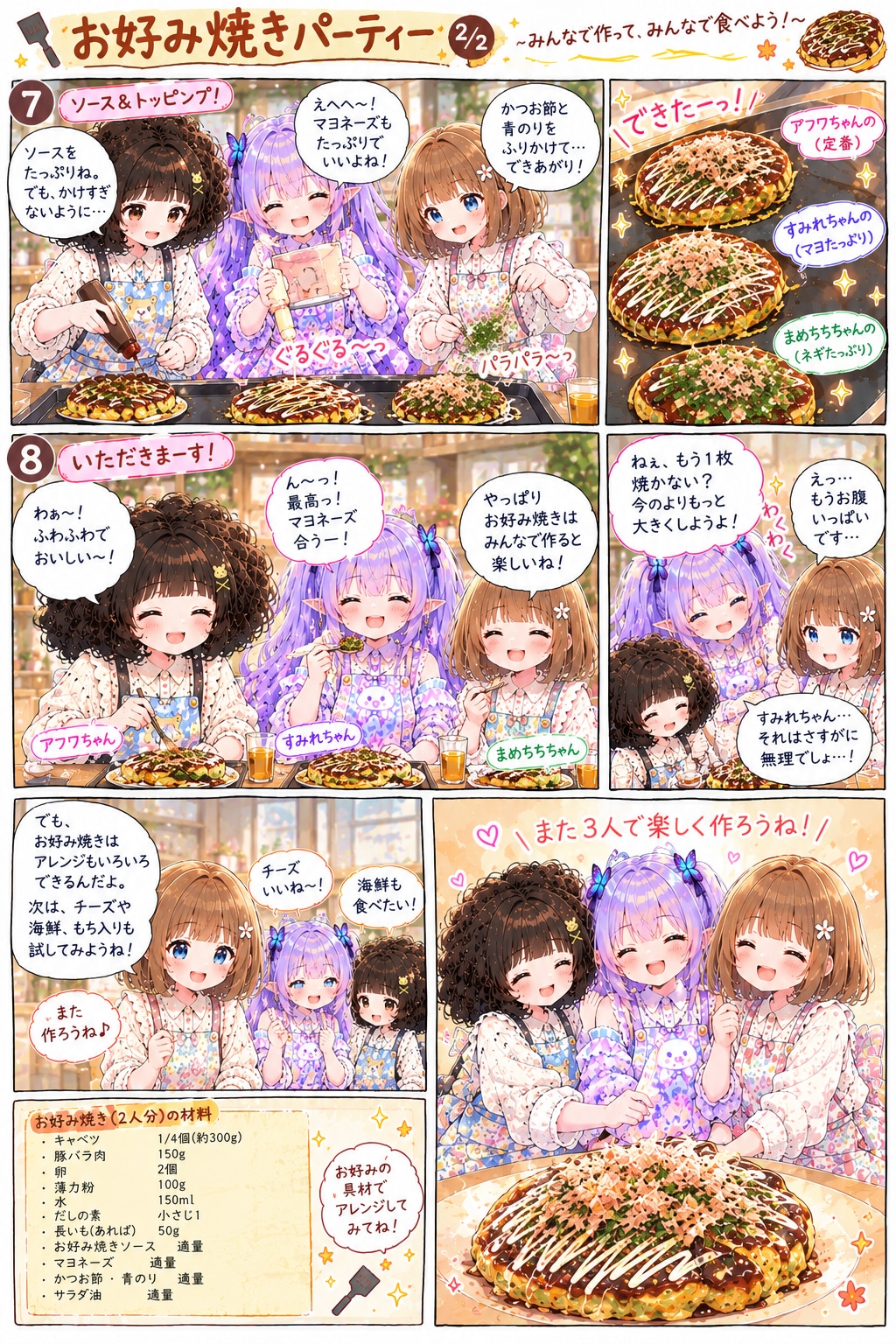 お好み焼きパーティー