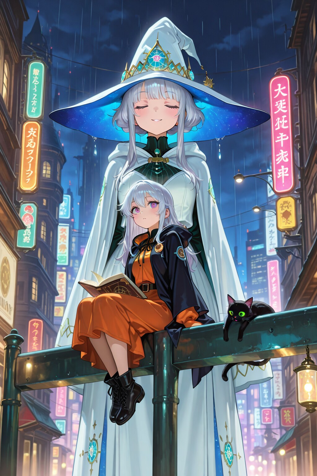 雨上がりの魔導書