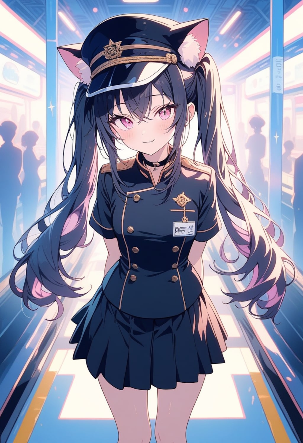 うちの子たちは駅員さん
