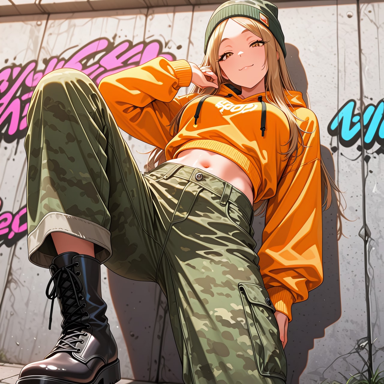 悪い奴とは大体友達な人 | の人気AIイラスト・グラビア