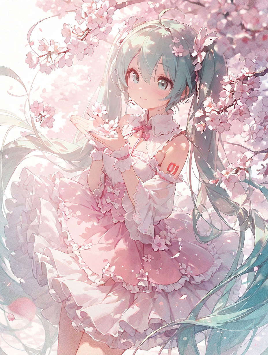 桜気分 | の人気AIイラスト・グラビア