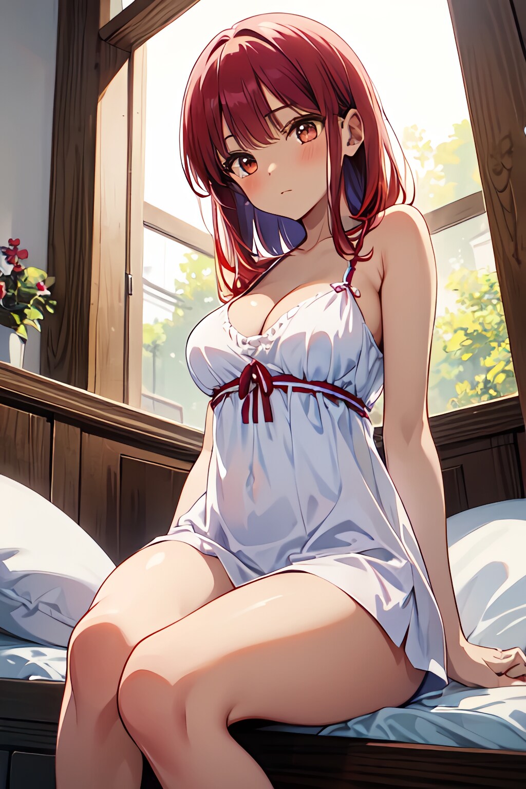 赤髪エルフさん | の人気AIイラスト・グラビア