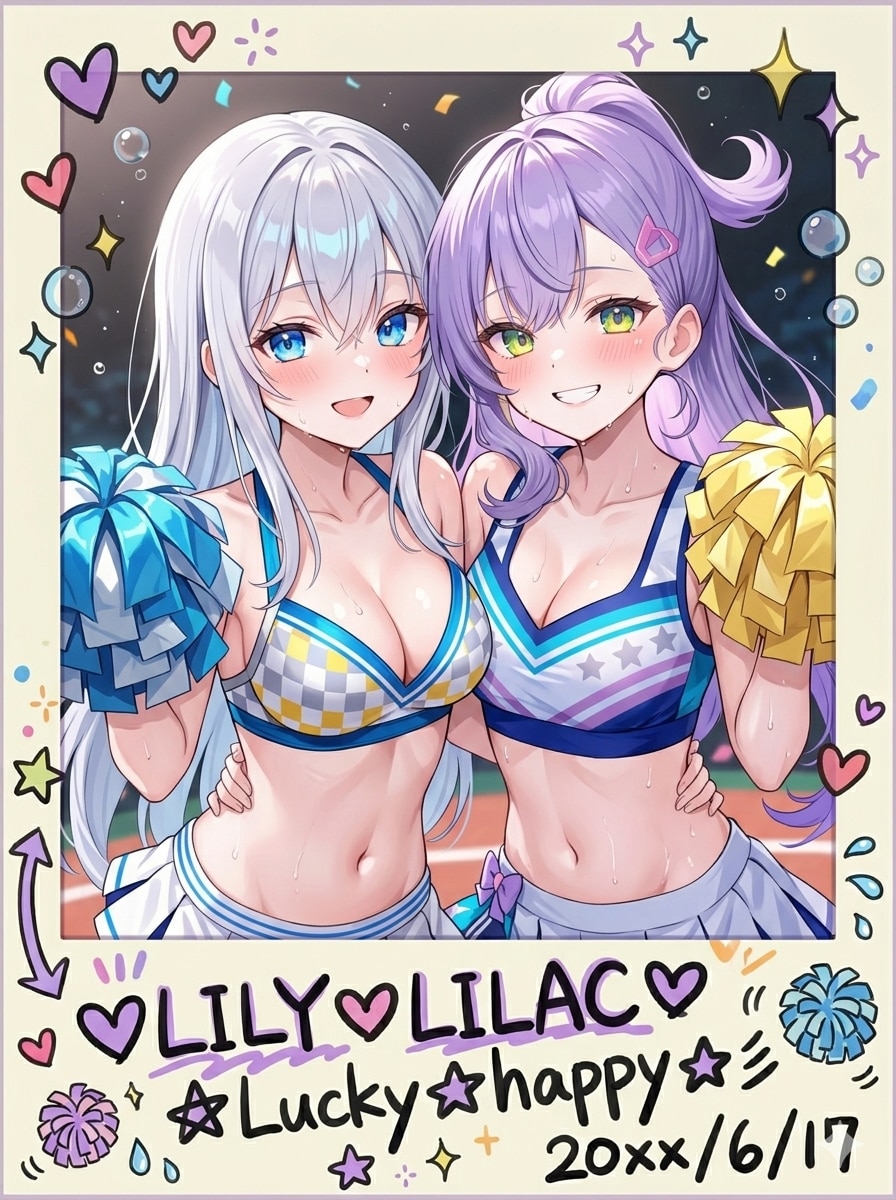 チアでデコフォト