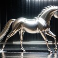 メタリック馬 2枚目