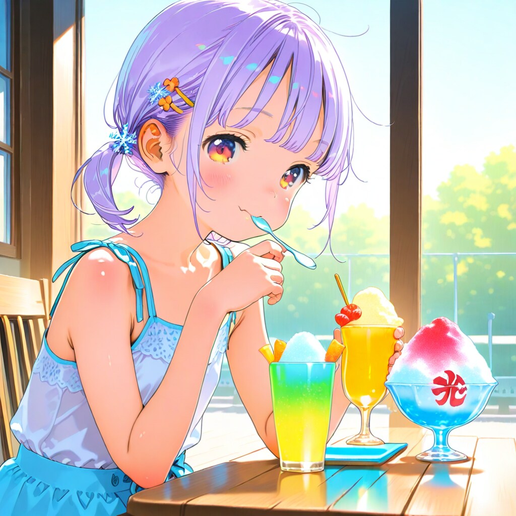 暑いからね！！